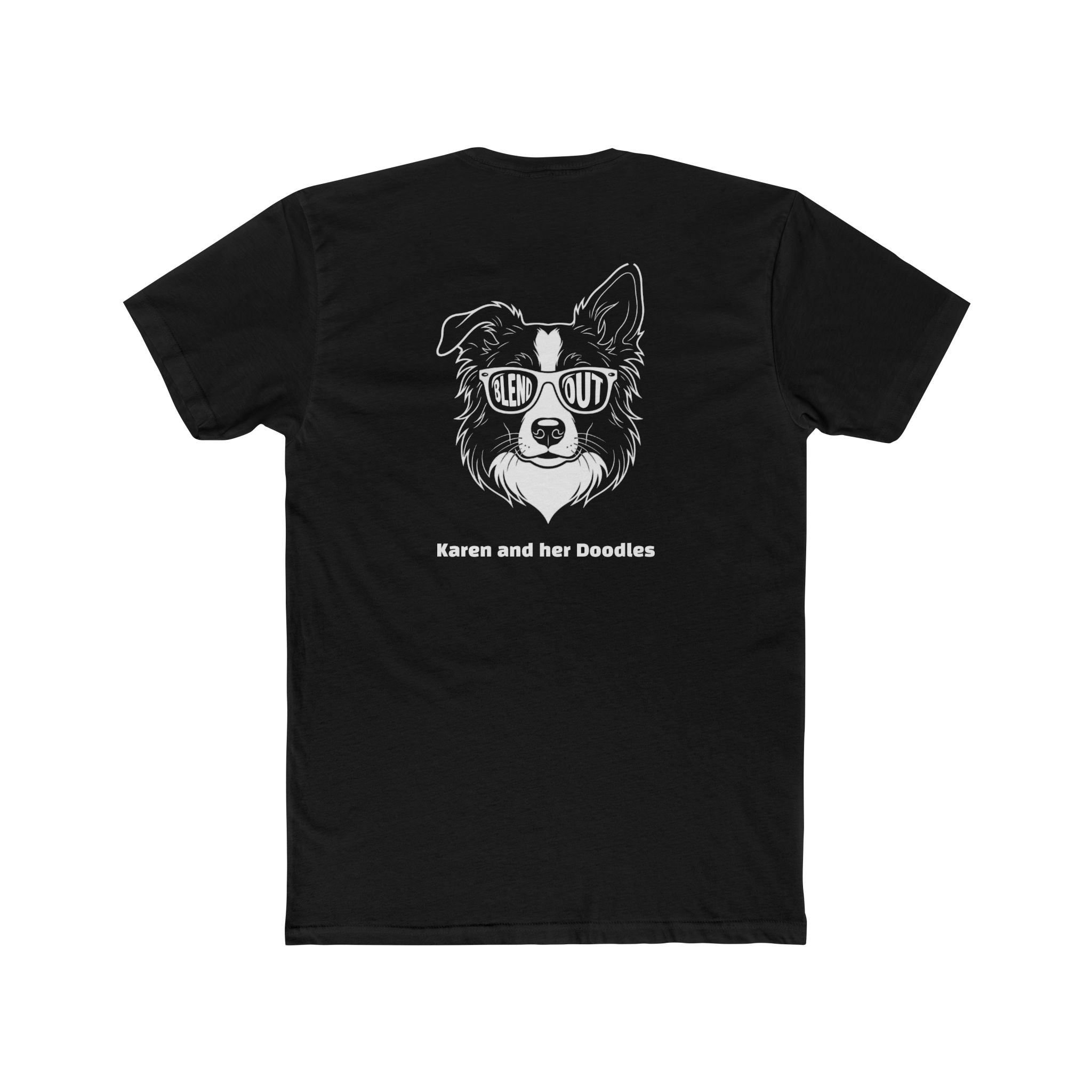 Oh Karen. Another Doodle? You and your Border Collie are judging. Now let everybody know in this Unisex Cotton Crew T-shirt that is stylish and funny.